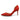 Women Classic 8cm Thin Heel Pointed Toe Pumps Banquet Flock Leather Shoes Spring Black High Heels  Fashion Party Shoes  -  GeraldBlack.com