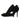 Women Classic 8cm Thin Heel Pointed Toe Pumps Banquet Flock Leather Shoes Spring Black High Heels  Fashion Party Shoes  -  GeraldBlack.com