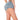 Women Denim Pole Dance Sexy Low Waist Night Club Summer Hole Letters Jeans Shorts  -  GeraldBlack.com