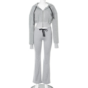Women Fleece Lined Jacket Hoodies and Joggers 2pcs Sets Tracksuit Winter Outfit C85EH57  -  GeraldBlack.com