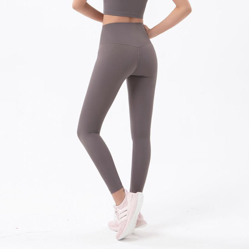 Women Push Up Tights Elasticity Nylon Fitness High Waist Sports Yoga Pants Gym Workout Soft Abdomen Leggings  -  GeraldBlack.com