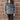 Women's Dark Gray Ostrich Fur Feather Short Furry Fluffy Plus Size Puffy Turkey Fur Party Long Sleeve Winter Coat Outerwear  -  GeraldBlack.com