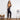 Women's Dark Thread Black Jeans Shapers Middle Waist Yoga 2 Pieces Set  -  GeraldBlack.com
