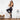 Women's Dark Thread Black Jeans Shapers Middle Waist Yoga 2 Pieces Set  -  GeraldBlack.com