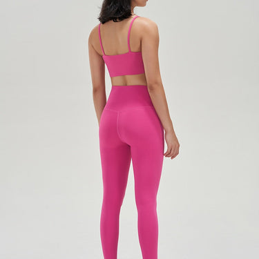Women's Elastic Breathable Gym Fitness Sport Tracksuit Yoga Sets Sportswear Leggings Bra Clothing  -  GeraldBlack.com