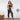 Women's Zipper Push Up Top High Waist Matt Black Leather Leggings Yoga Shaper Sets  -  GeraldBlack.com