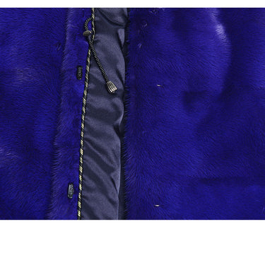 Women Warm Thick Natural Genuine Mink Fur Thick Winter Jackets  -  GeraldBlack.com