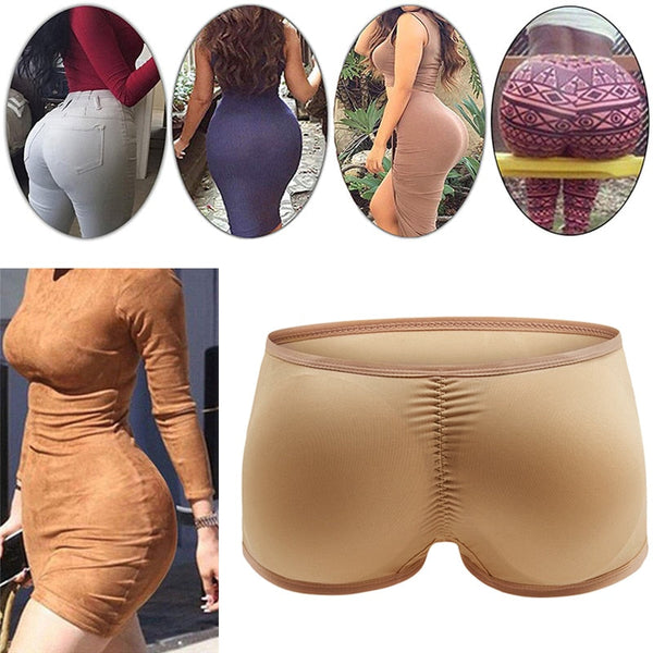 Womens Butt Lifter Pant Seamless Shapewear Hip Enhancer Booty Pad Push Up Underwear Butt Buttocks Body Shapers  -  GeraldBlack.com