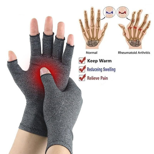 1 Pair Compression Arthritis Gloves Wrist Joint Pain Relief Anti Arthritis Ache Pain Joint Relief  -  GeraldBlack.com