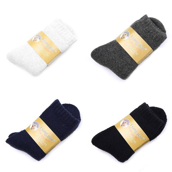 1 Pair Men's Thicken Thermal Wool Cashmere Casual Winter Warm Socks  -  GeraldBlack.com