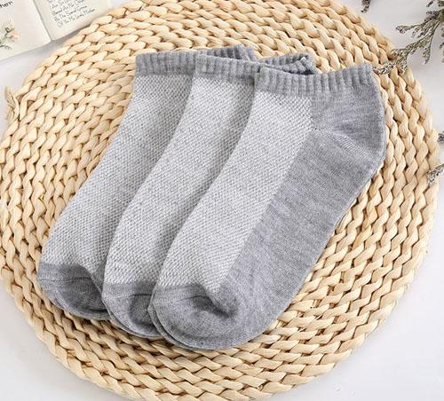 10 Pairs Women's Casual Fashion Summer Style Thin Mesh Ankle Socks - SolaceConnect.com