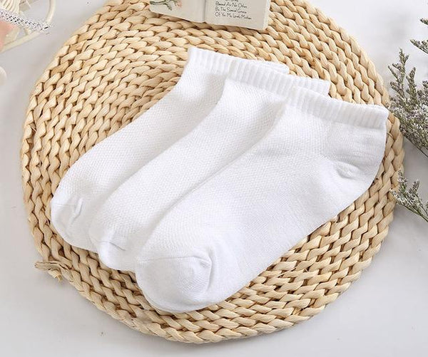 10 Pairs Women's Casual Fashion Summer Style Thin Mesh Ankle Socks - SolaceConnect.com