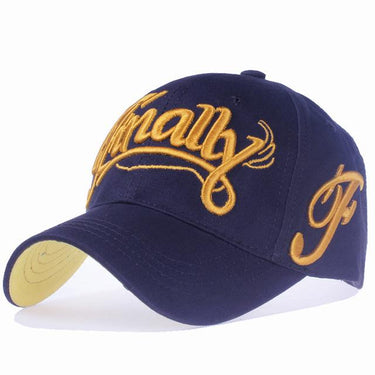 100% Cotton Letter Embroidery Casual Snapback Unisex Baseball Cap - SolaceConnect.com