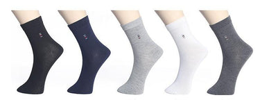 10pairs Lot Casual Winter Calcetines Cotton Crew Socks for Men - SolaceConnect.com