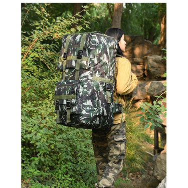 120l Large Capacity Outdoor Mountaineering Backpack for Men and Women  -  GeraldBlack.com