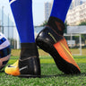 1818-1 Mix Men's Breathable FG AG Turf Cleats Waterproof Soccer Shoes  -  GeraldBlack.com