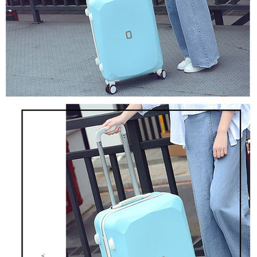 20 22 24 and 26 Inch ABS Rolling Luggage Suitcase for Men and Women  -  GeraldBlack.com