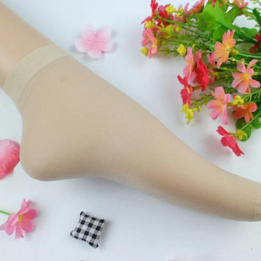 20 Pcs Per Lot Women's Summer Elastic Nylon Crystal Short Socks - SolaceConnect.com