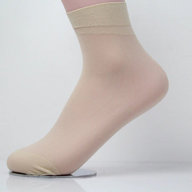 20 Pcs Per Lot Women's Summer Elastic Nylon Crystal Short Socks  -  GeraldBlack.com