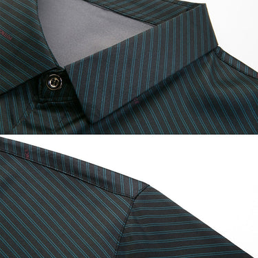 2022 brand designer striped mens shirts for men clothing korean fashion long sleeve shirt luxury dress casual clothes jersey 655  -  GeraldBlack.com