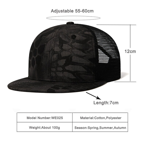 2022 Original Fashion Men&#39;s Baseball Cap Summer Mesh Trucker Hat Hip Hop Snapback Cap Women Breathable Streetwear Rebound Hats  -  GeraldBlack.com