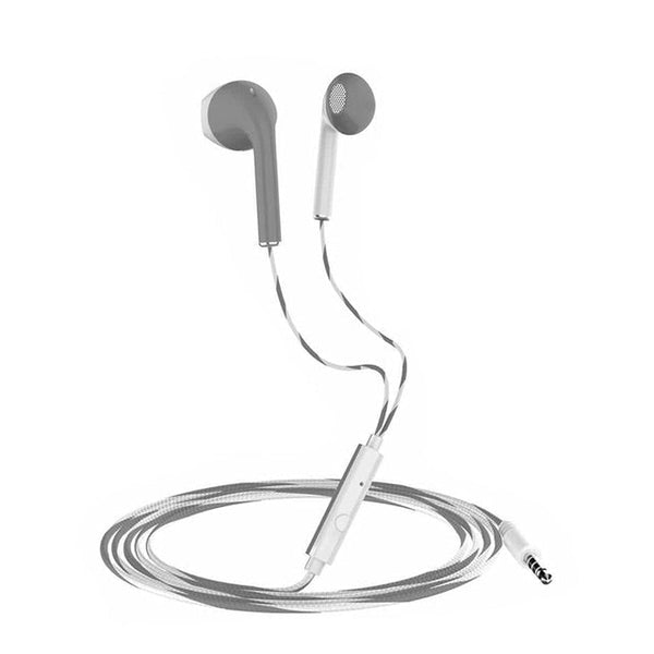 3.5mm Jack Bass Earphone for iPhone 6 6S 5 with Microphone for Mobile  -  GeraldBlack.com