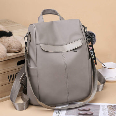 3 In 1 Casual Women Backpacks Purses Anti-theft Oxford Rucksacks with Hairball Large Capacity School Shoulder Book Bag Mochilas  -  GeraldBlack.com