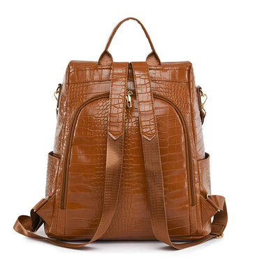3 In 1 Women Backpacks Leather Designer Travel Bag packs Fashion College Wind School Bags Casual Shoulder  -  GeraldBlack.com
