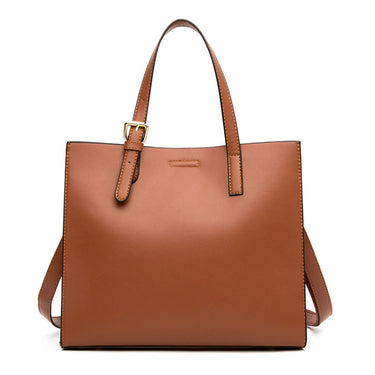 3 Pcs Casual Tote Soft Leather Luxury Handbag Large Shoulder Crossbody Sac Patchwork  -  GeraldBlack.com