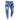 3 Styles Men's Stretchy Ripped Skinny Biker Embroidery Print Slim Jeans - SolaceConnect.com