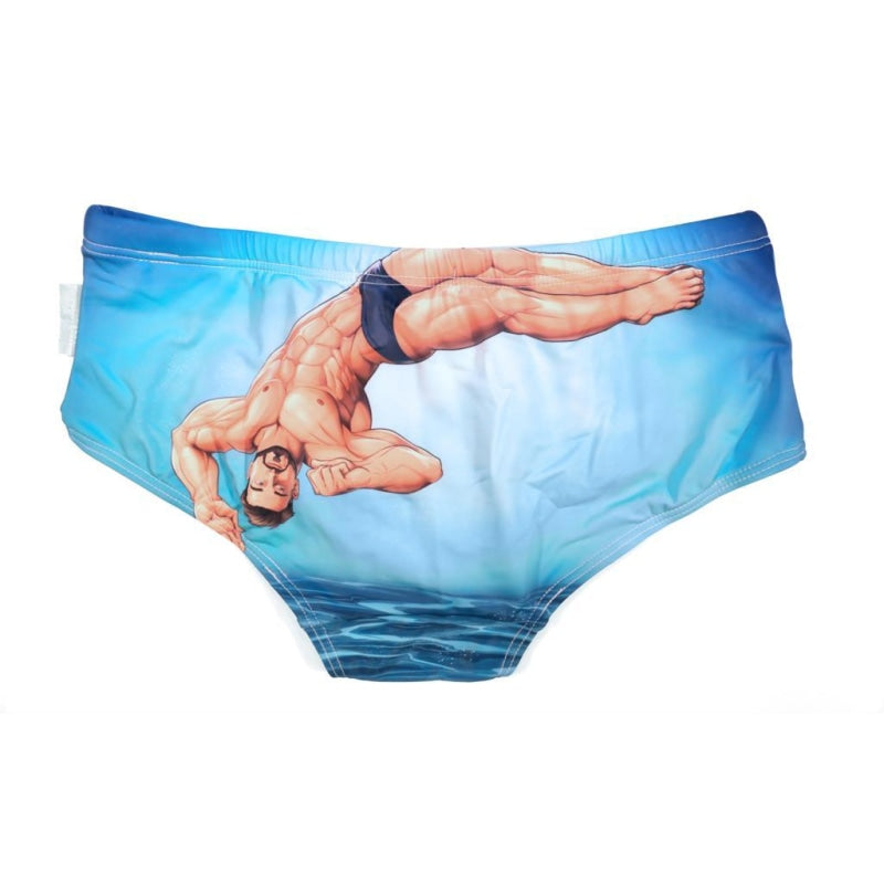 3D Designed Men's Sexy Bathing Suit Swimming Briefs with Penis Pouch GeraldBlack.com 3D Designed Men's Sexy Bathing Suit Swimming Briefs with Penis Pouch GeraldBlack.com