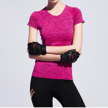 5 Colors Women's Quick Dry Breathable Yoga Shirt for Fitness and Sports  -  GeraldBlack.com