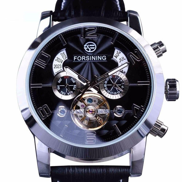5 Hands Tourbillion Wave Dial Men’s Watches with Multi-Function Display  -  GeraldBlack.com