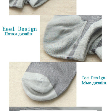5 Pairs Lot Bamboo Fiber Casual Comfortable Short Ankle Socks for Men  -  GeraldBlack.com