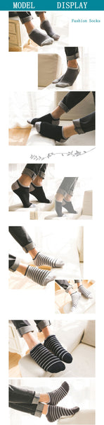 5 Pairs Lot Bamboo Fiber Casual Comfortable Short Ankle Socks for Men  -  GeraldBlack.com