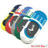 5 Pairs Lot Casual Bamboo Fiber Non-slip Silicone Ankle Socks for Men  -  GeraldBlack.com