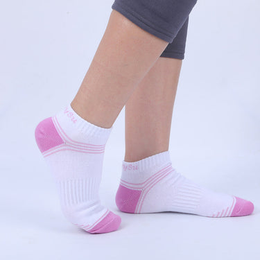 5 Pairs Lot Running Outdoor Travel Cotton Stripe Ankle Socks for Men  -  GeraldBlack.com