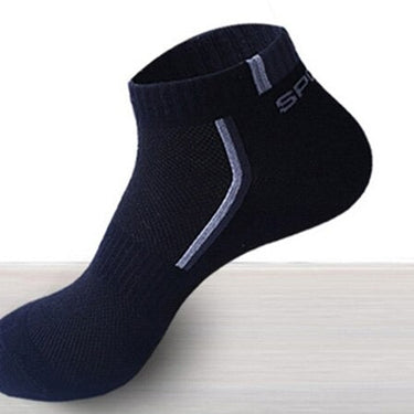 5 Pairs Per Lot Men's Stretchy Shaping Short Socks Suit for All Season  -  GeraldBlack.com