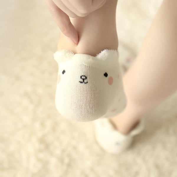 5 Pairs Women's Funny Cute Cartoon Stereoscopic Animals Ankle Socks - SolaceConnect.com