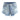 50's Vintage Ripped Hole Fringe Blue Denim Shorts for Women with Pocket - SolaceConnect.com