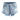 50's Vintage Ripped Hole Fringe Blue Denim Shorts for Women with Pocket - SolaceConnect.com