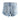 50's Vintage Ripped Hole Fringe Blue Denim Shorts for Women with Pocket - SolaceConnect.com