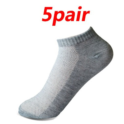 5pair Warm Comfortable Cotton Blends Women's Low Ankle Socks  -  GeraldBlack.com