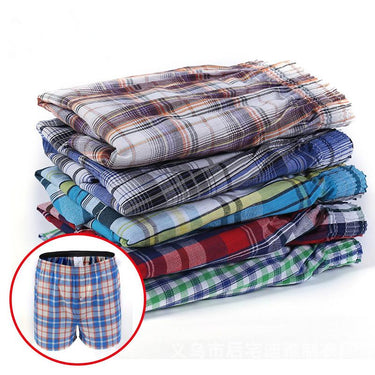 5Pcs/Lot Loose Cotton Large Comfortable and Soft Underwear Shorts for Men  -  GeraldBlack.com
