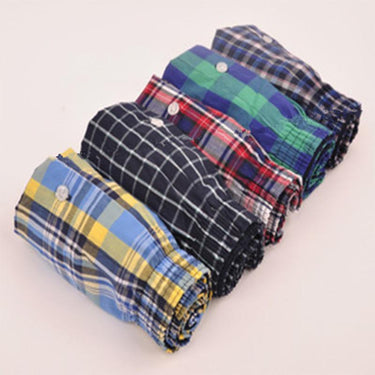 5Pcs/Lot Loose Cotton Large Comfortable and Soft Underwear Shorts for Men - SolaceConnect.com