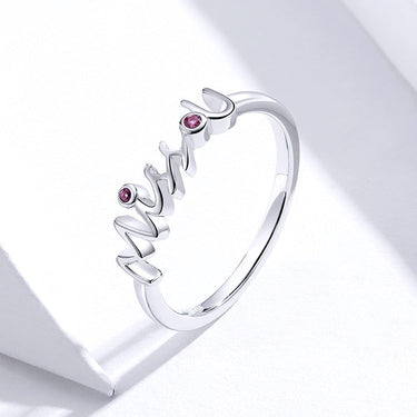 6 Styles Silver Crown Original European Wedding Rings with Crystal  -  GeraldBlack.com