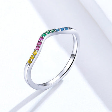 6 Styles Silver Crown Original European Wedding Rings with Crystal  -  GeraldBlack.com
