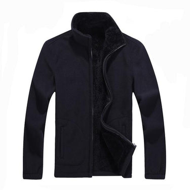 6XL 8XL Men's Softshell Warm Fleece Casual Thermal Coat Jacket - SolaceConnect.com