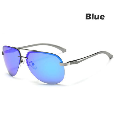 9 Colors Men's Polarized UV400 Protection Sunglasses with Metal Alloy Frame - SolaceConnect.com