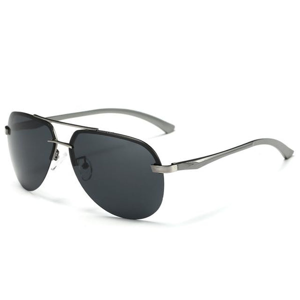 9 Colors Men's Polarized UV400 Protection Sunglasses with Metal Alloy Frame - SolaceConnect.com